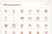 3D Sign & Symbols, an Emoji Icon by River Visual (Thumbnail 2 of 5)