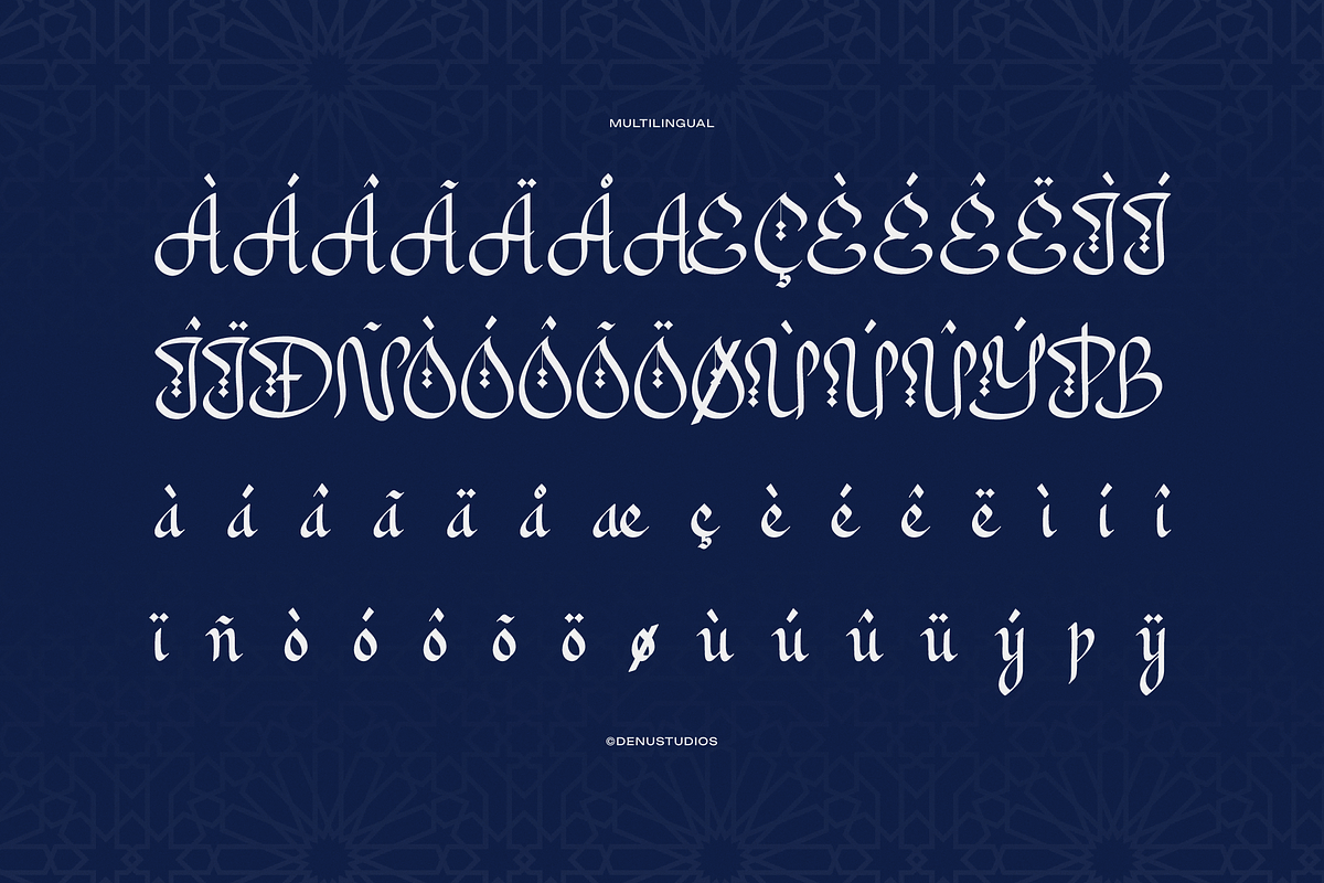 Ballaghi | Arabic Typeface, a Script Font by Denustudios (Photo 12 of 12)
