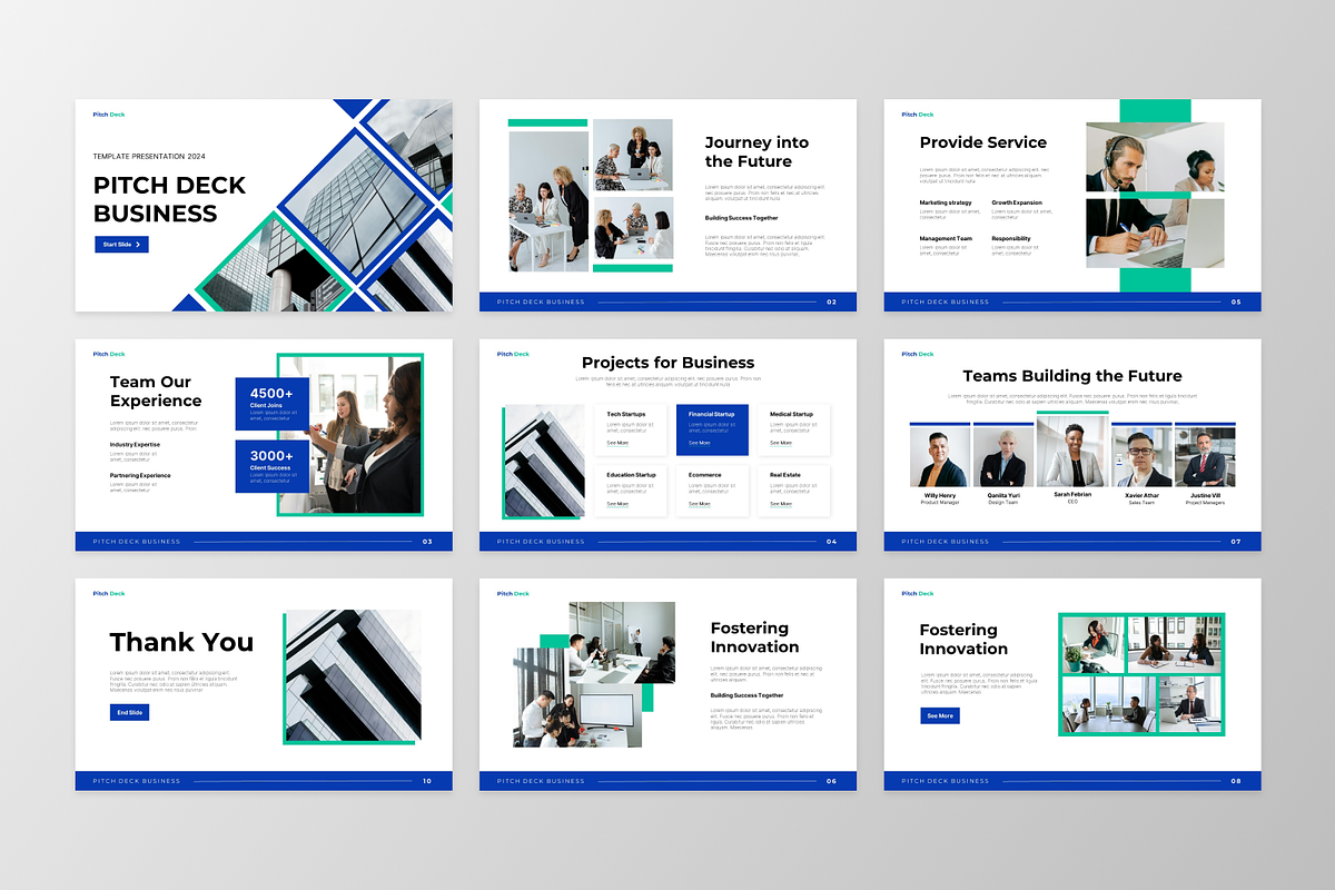 Pitch Deck Business - Pitch Deck, a Presentation Template by GraphauseProject (Photo 6 of 6)