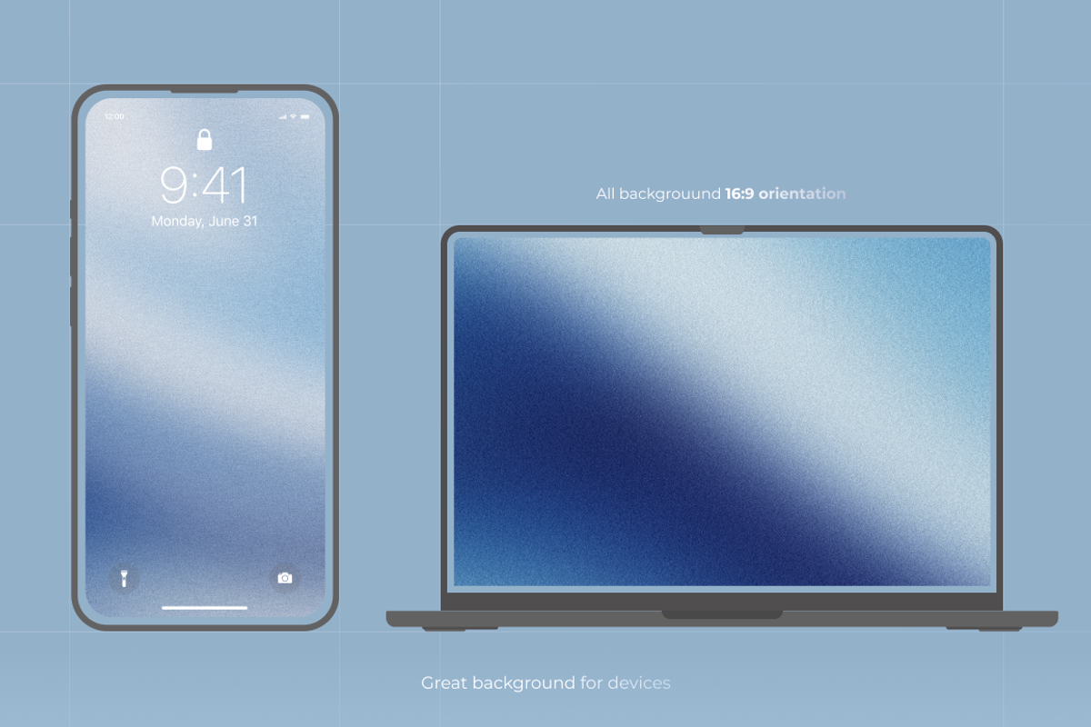 Blue Noise - Background Set, a Background Graphic by Digital Blood (Photo 9 of 16)