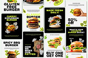 Canva Fast Food & Burger Brand Kit, a Design Template by SecondBrain Store (Thumbnail 3 of 10)