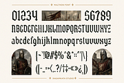 Malthon - Medieval Blackletter Font, a Blackletter Font by RagamKata (Thumbnail 9 of 10)