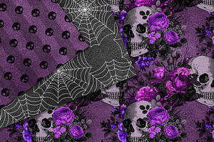 Gothic Skull Patterns