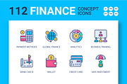 FINANCE CONCEPT ICONS, an Outline Icon by vectorstank (Thumbnail 1 of 5)