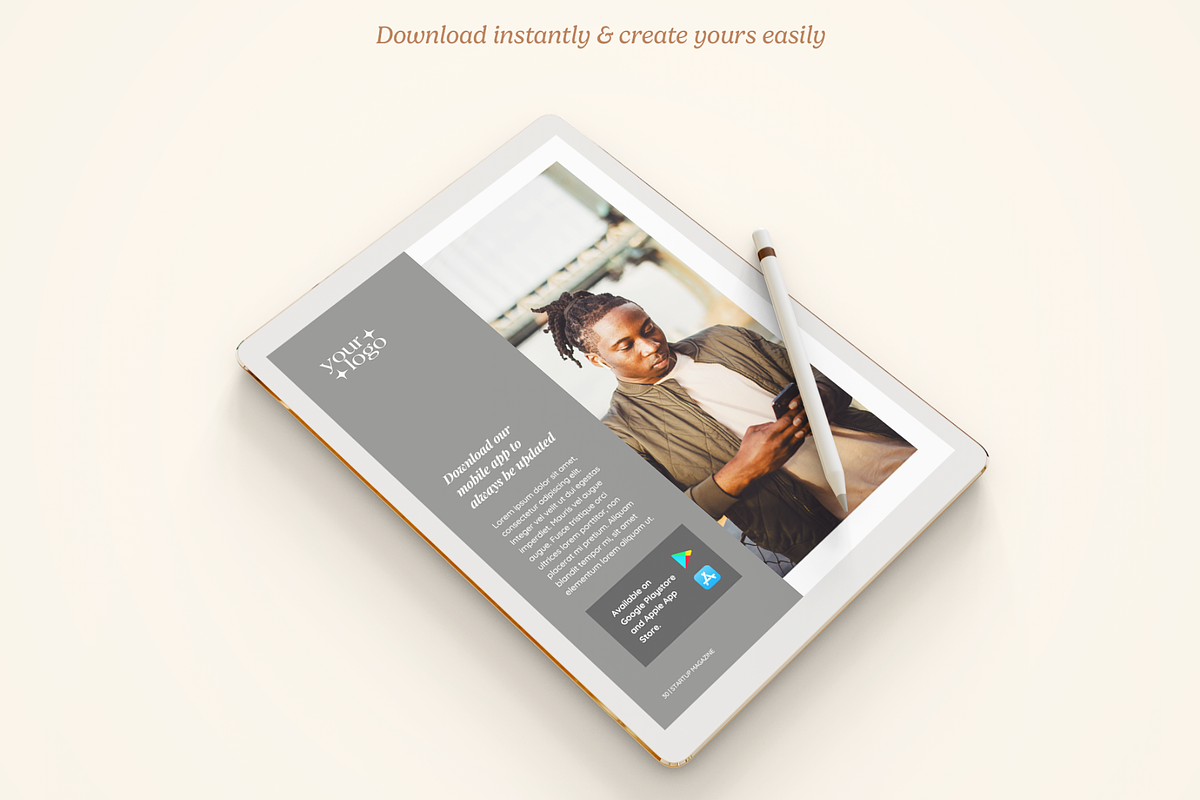 Business & Startup Magazines Bundle, a Magazine Template by Creatif Foundry (Photo 9 of 9)