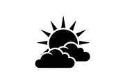 Sun Behind Clouds Silhouette Bundle, an Illustration by Gaye Art (Thumbnail 7 of 31)