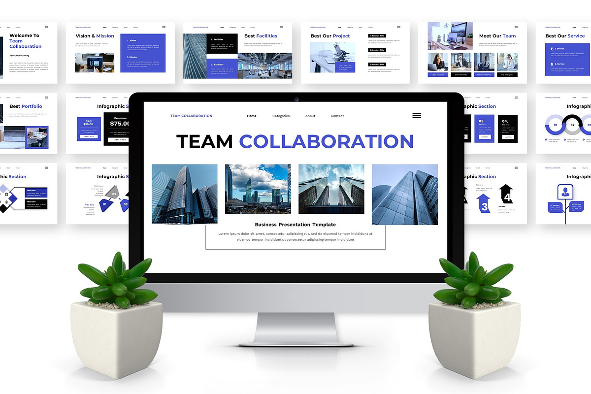 Team Collaboration - Business PPT preview 6