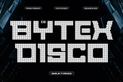CS Bytex Disco, a Sans Serif Font by Craft Supply Co. (Thumbnail 1 of 8)