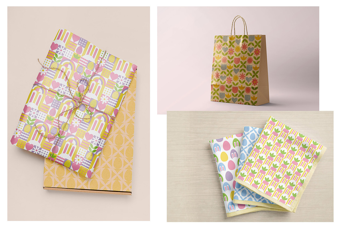 Geometric Easter Collection, a Decorative Illustration by yarynabo (Photo 7 of 7)