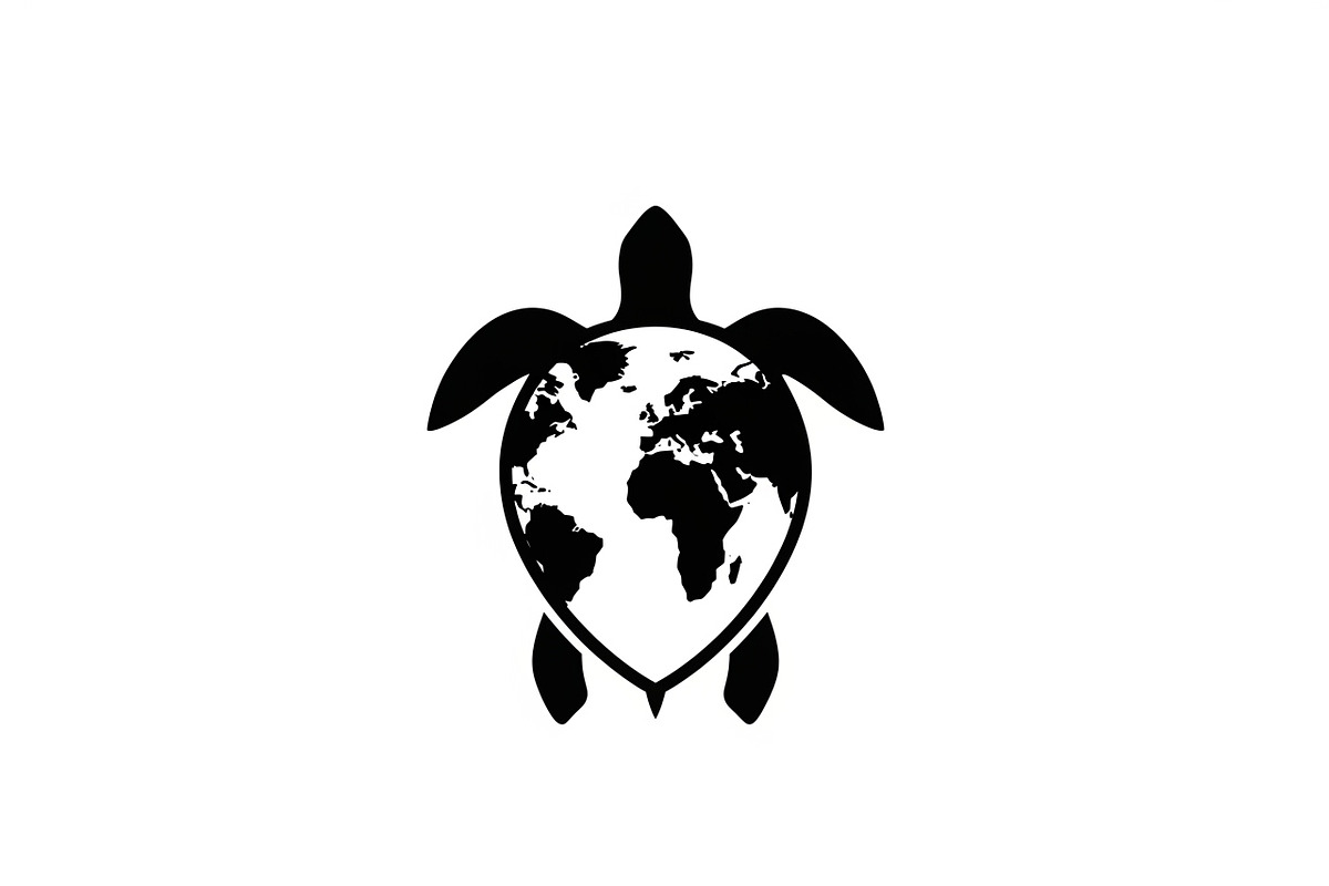 World Map Sea Turtle Bundle, an Illustration by Gaye Art (Photo 10 of 31)