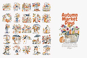 autumn harvest clipart set, a Decorative Illustration by Patishop Art (Thumbnail 2 of 10)