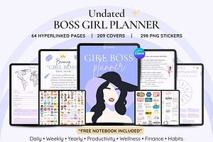 Digital Productivity Planner, a Templates & Theme by LumusStudio