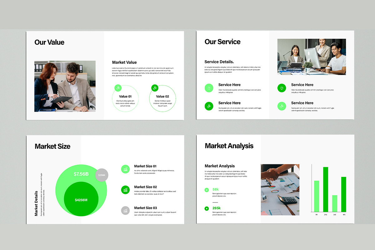 Marketing Plan Presentation Template, a Presentation Template by MightyDesign (Photo 3 of 8)