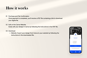 Agency Digital Business Card Canva, a Landing Page Template by batang (Thumbnail 4 of 5)