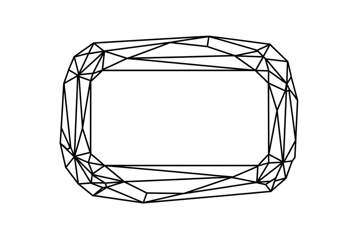 Geometric Polygon Frame Bundle, an Illustration by Creativeshirt (Photo 4 of 31)