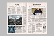 Classic Newspaper Template, a Magazine Template by BrandPacks (Thumbnail 5 of 7)