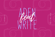 Adenwrite – Modern Elegance in Every, a Handwritten Font by adenpinkstore (Thumbnail 2 of 2)