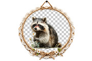 Whimsical Spring Animals Clipart, an Illustration by DreamArtGraphic (Thumbnail 8 of 8)