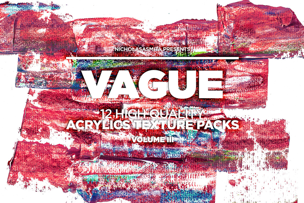 Vague III: 12 Acrylics Textures, a Texture Graphic by nicholasasmita (Photo 3 of 11)