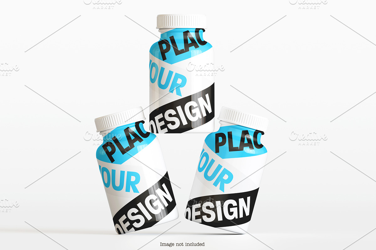 Pills Bottle Mockup Bundles, a Packaging Mockup by Ambo Ampeng (Photo 26 of 26)