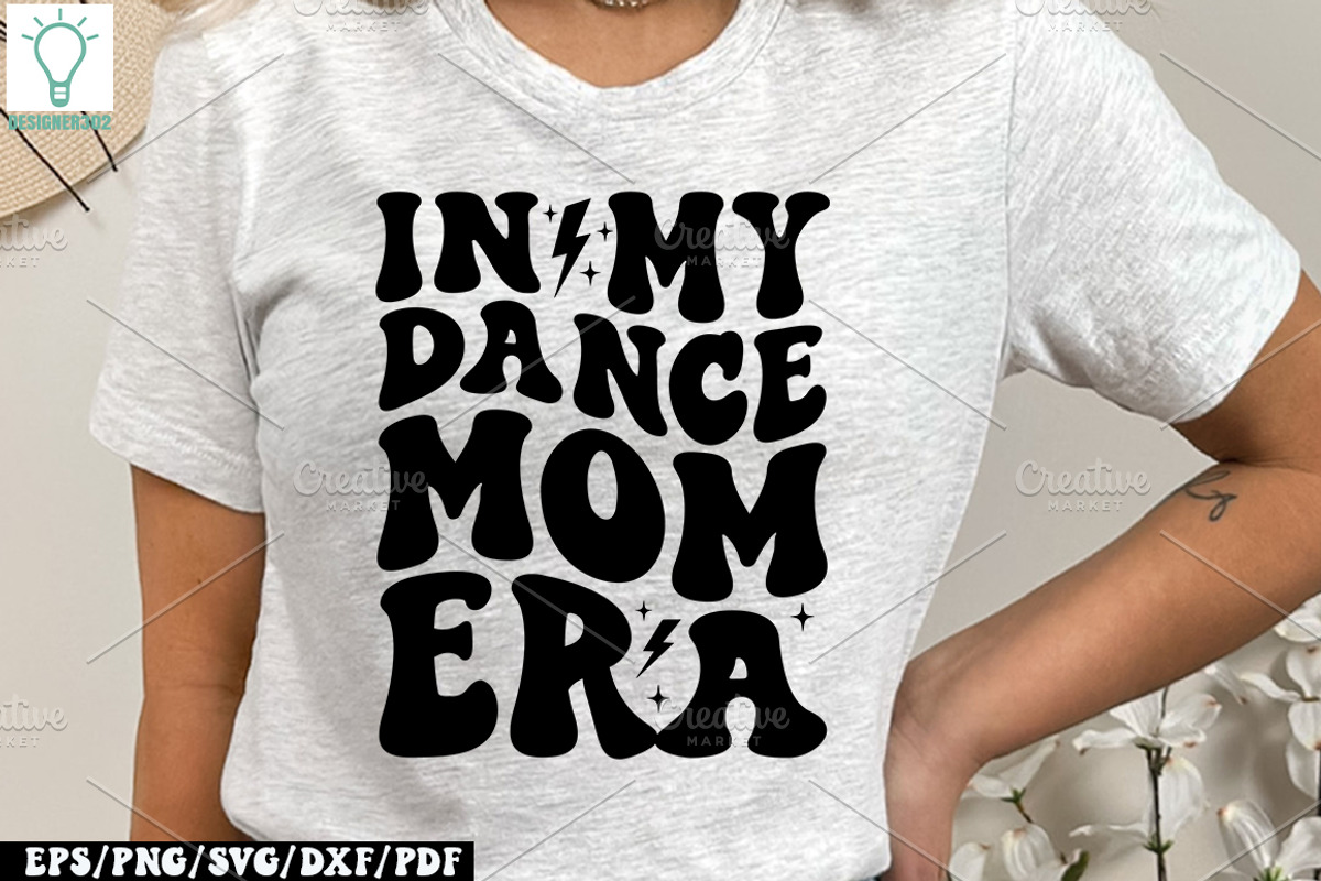 Retro Sports Mom Bundle,In my mom er, a Graphic by Designer302 (Photo 4 of 13)