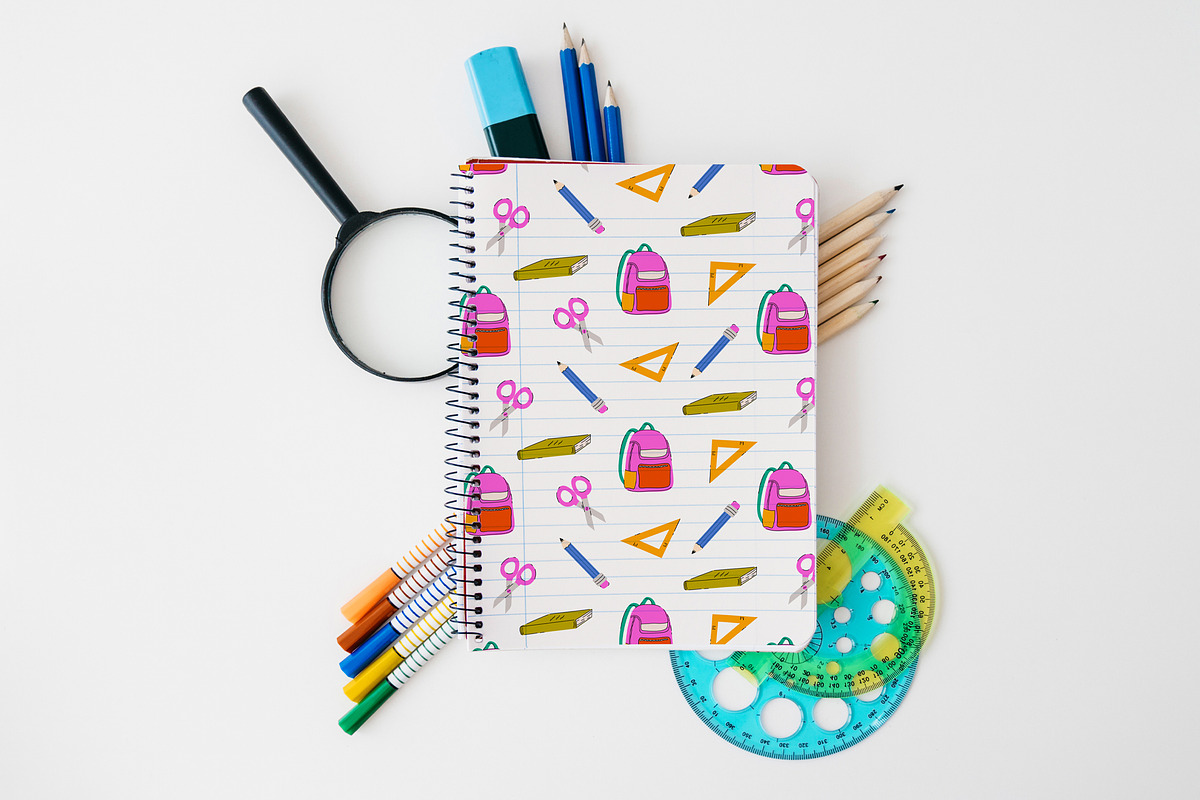 Back to School Pattern, a Pattern Graphic by Groovy Arts (Photo 2 of 5)