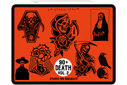 Death Vol. 2 - Procreate Stamp Set, a Brush Add-On by LA Studio Sthlm (Thumbnail 1 of 6)