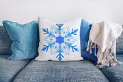 Watercolor Snowflakes, a Decorative Illustration by Lara Cold (Thumbnail 7 of 9)