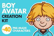 Kids Avatars Creator + 80 Characters, a Person Illustration by wowu (Thumbnail 10 of 17)