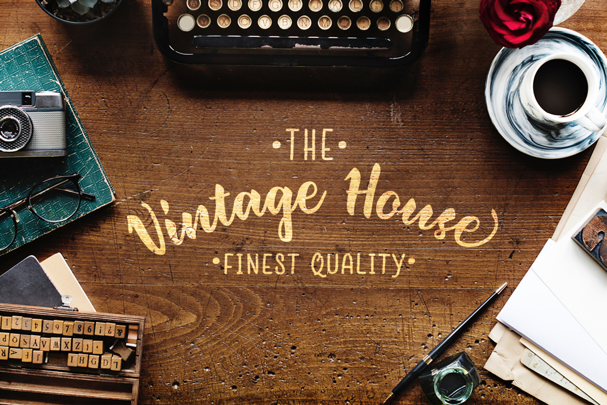 Jazzling - Script & Sans Font Duo, a Script Font by milenabdesign (Photo 10 of 13)