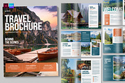 Travel Brochure Template, a Brochure Template by BrandPacks (Thumbnail 1 of 6)
