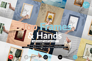 Many Frames Types & Hands Mock-ups, a Household Mockup by Apparel_Mockups (Thumbnail 1 of 6)