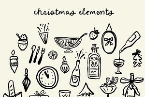 Whimsical Christmas Clipart