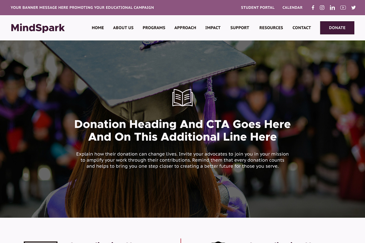 Education Showit Website Template, a WordPress Template by Studio Humankind (Photo 13 of 20)