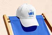 Cap Mockup, a Hat Mockup by Design Squad (Thumbnail 1 of 4)