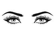 Vector Women's Eye., an Object Graphic by Gomolach (Thumbnail 14 of 18)