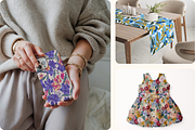 Vintage Floral Seamless Patterns, a Pattern Graphic by Ninterints (Thumbnail 9 of 20)