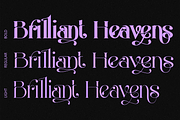 Brilliant Heavens Font, a Serif Font by 177Studio (Thumbnail 9 of 9)