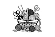 50 Woven Basket Vector Bundle, an Illustration by Designs_River (Thumbnail 42 of 51)