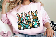Cowgirl Easter Bunny Png, an Illustration by Daily.Designs (Thumbnail 3 of 5)
