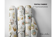 Farming nursery pattern cow chicken, a Pattern Graphic by Milatoo (Thumbnail 4 of 5)