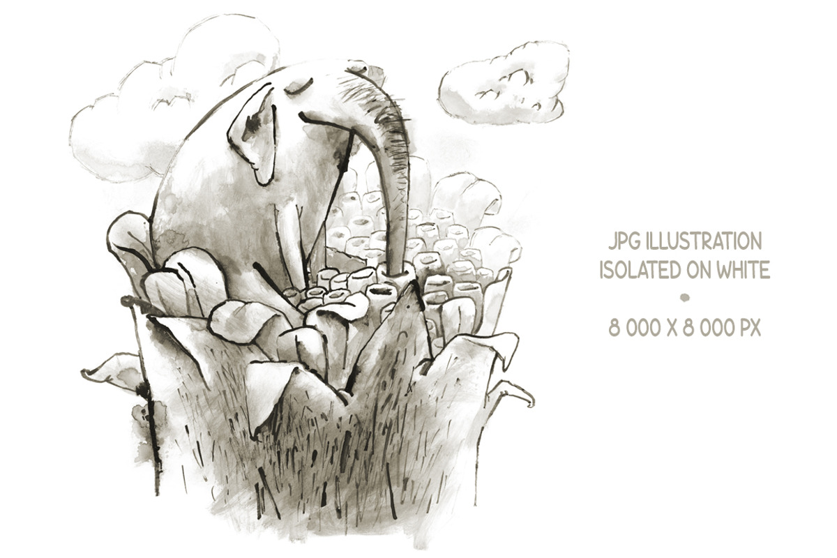 Cute Animals Collection, an Animal Illustration by Mazheika Store (Photo 3 of 9)