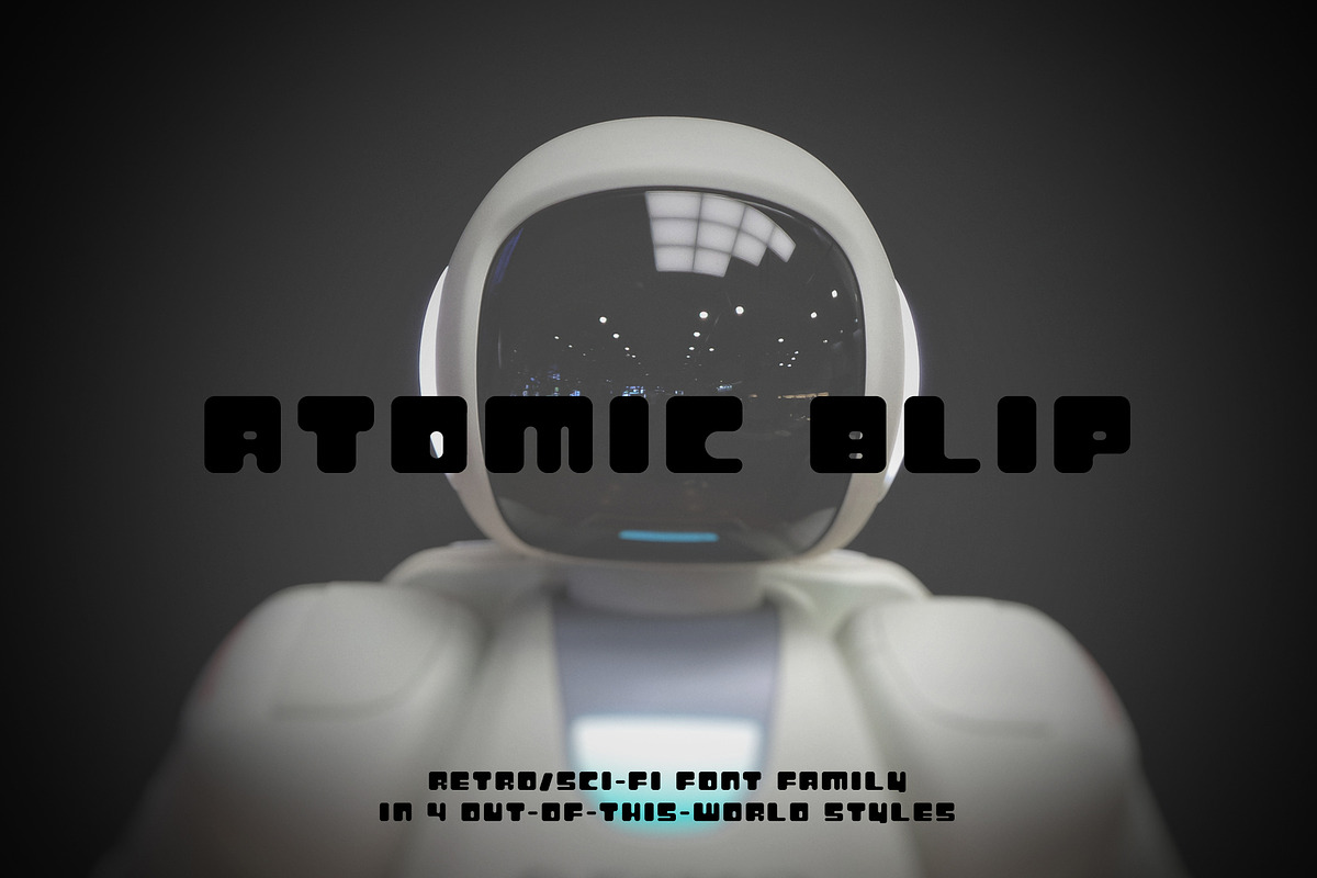 Atomic Blip | Font of the Future!