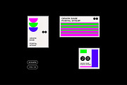 Postage Stamps - Vectors, a Print Template by grafikbase (Thumbnail 1 of 3)