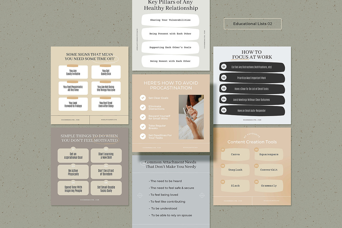 Elegant Coaching Social Media Kit, a Social Media Template by AndrewPixel (Photo 9 of 31)