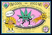 Phlebodium sans serif font 80s 90s, a Sans Serif Font by Fat Hamster (Thumbnail 2 of 9)