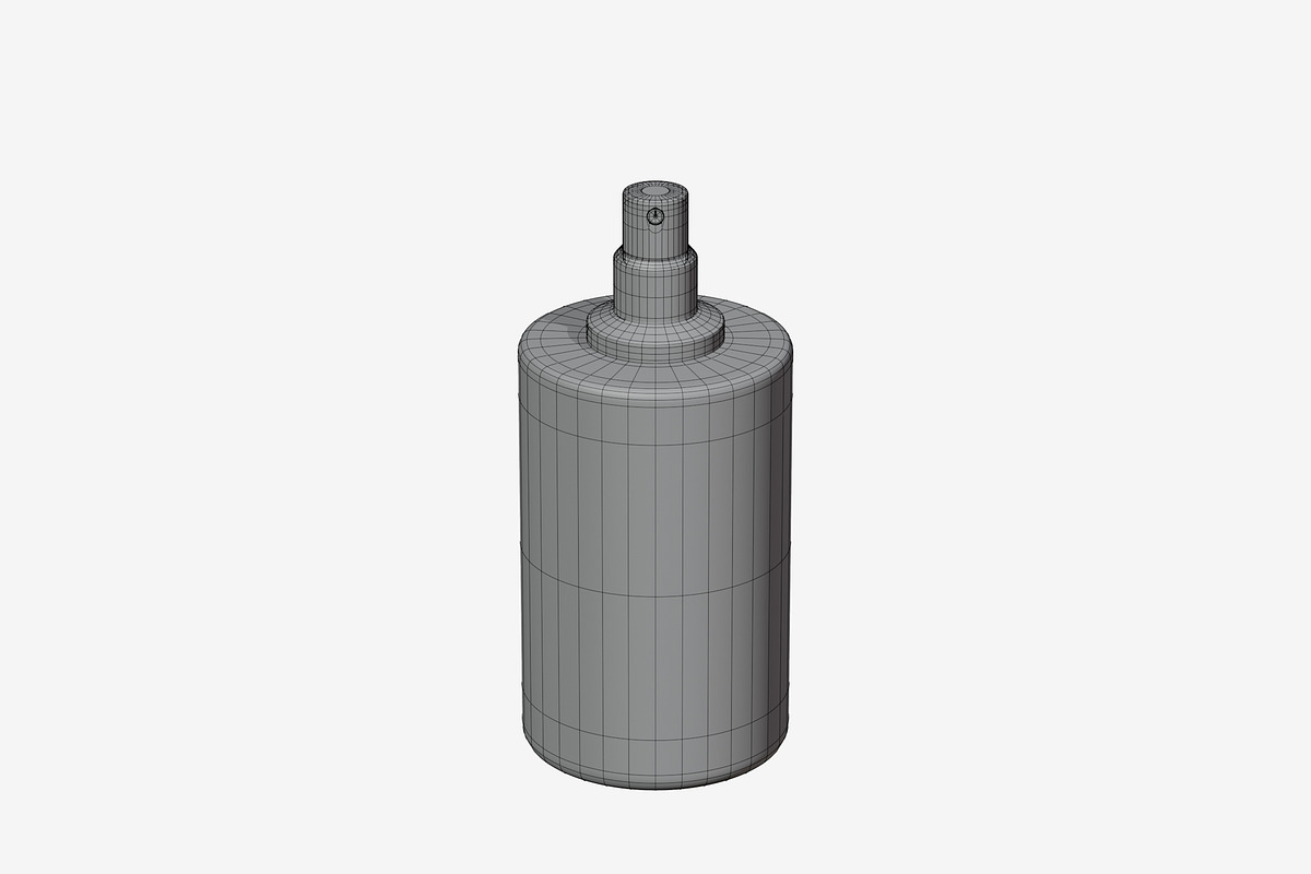 Perfume Glass Bottle 3D Model, an Object 3D Model by Akebareee (Photo 6 of 6)