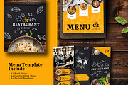 Canary - Restaurant Menu Print Pack, a Flyer Template by Louds Studio (Thumbnail 2 of 5)
