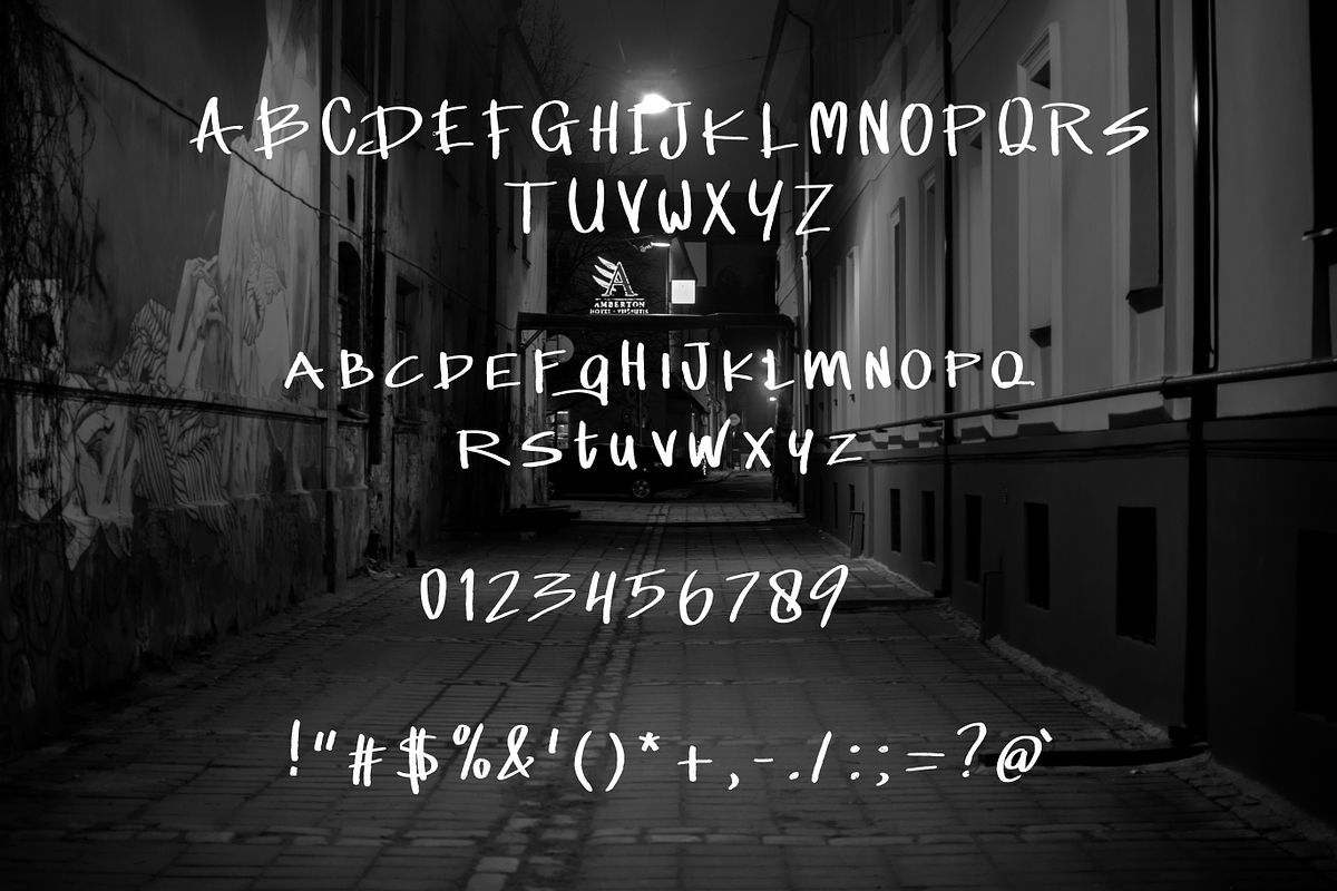 Street Howl - Graffiti Brush Font, a Handwritten Font by BeadyLab (Photo 3 of 5)