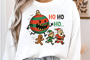Christmas Ornament Ball Funny Gnome, an Illustration by Libby Wishes (Thumbnail 2 of 8)